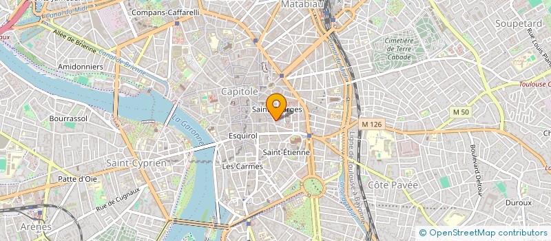localisation de l'entreprise CONCIERGERIE LES CANAILLES à TOULOUSE