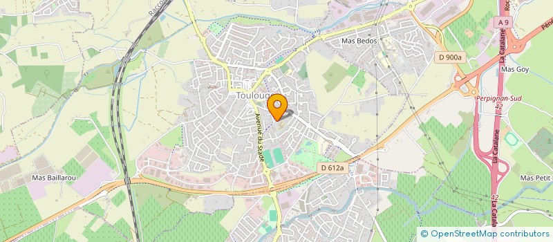 localisation de l'entreprise CONCIERGERIE LES CLES DE SYLVIE  TOULOUGES