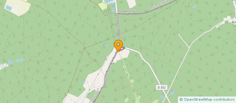 localisation de l'entreprise CONCIERGERIE LES CLES DU BONHEUR  SAINT-NICOLAS-DE-BOURGUEIL