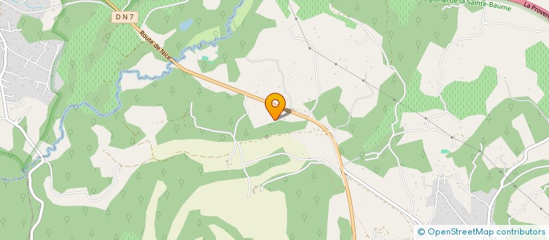 localisation de l'entreprise CONCIERGERIE LES MAISONS DU LAC  TOURVES