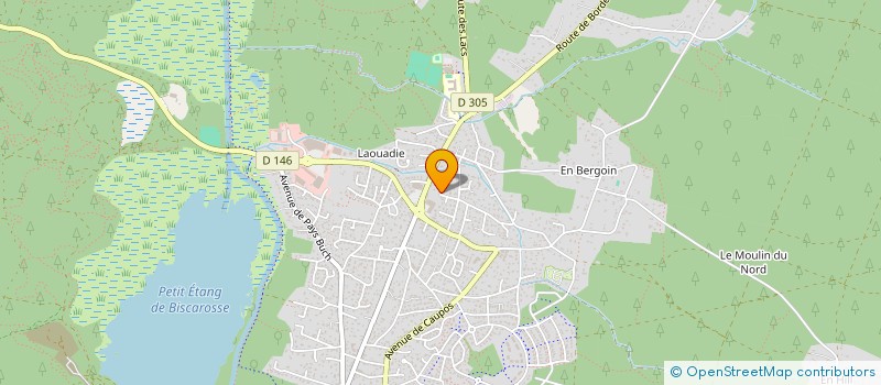 localisation de l'entreprise CONCIERGERIE LOC' & KEYS  BISCARROSSE