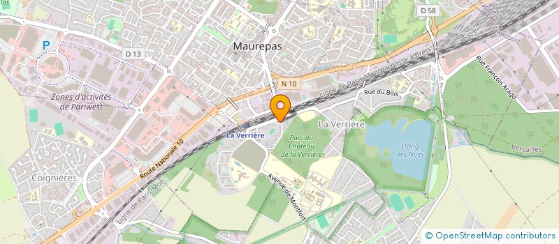 localisation de l'entreprise CONCIERGERIE LUXURY  LA VERRIERE