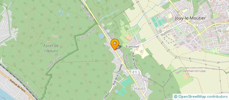 localisation de l'entreprise CONCIERGERIE MAISON SM  TRIEL-SUR-SEINE