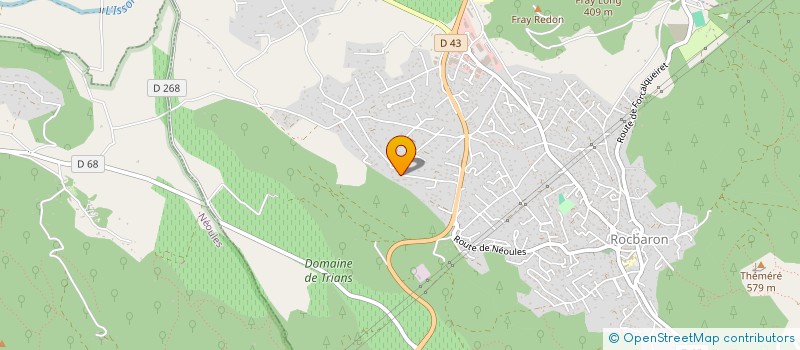 localisation de l'entreprise CONCIERGERIE MELANY  ROCBARON