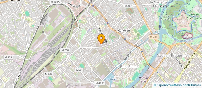localisation de l'entreprise CONCIERGERIE NUIT D'OPALE à LILLE