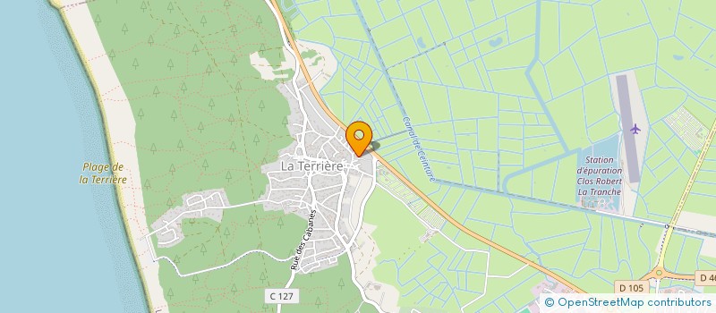 localisation de l'entreprise CONCIERGERIE OCEANIS  LA TRANCHE-SUR-MER