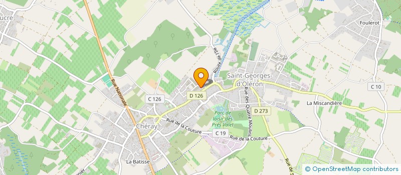 localisation de l'entreprise CONCIERGERIE OLERON'AISE  SAINT-GEORGES-D'OLERON