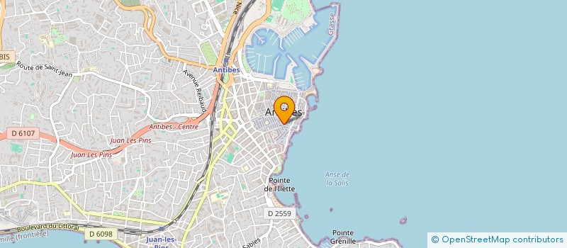localisation de l'entreprise CONCIERGERIE PRESCI à ANTIBES