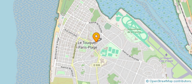 localisation de l'entreprise CONCIERGERIE SAINT JEAN à LE TOUQUET-PARIS-PLAGE