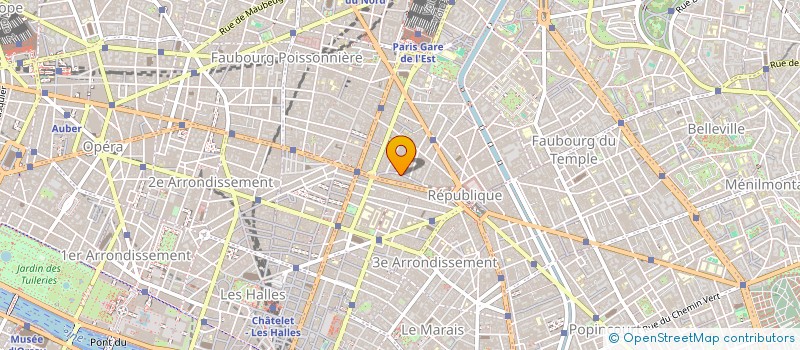 localisation de l'entreprise CONCIERGERIE SAINT MARTIN  PARIS