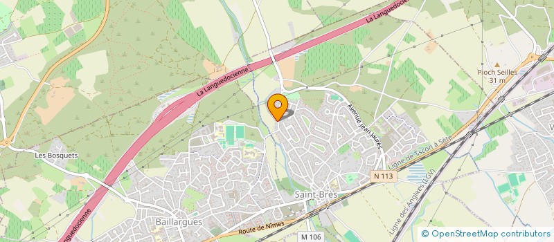 localisation de l'entreprise CONCIERGERIE & SERVICES  SAINT-BRES