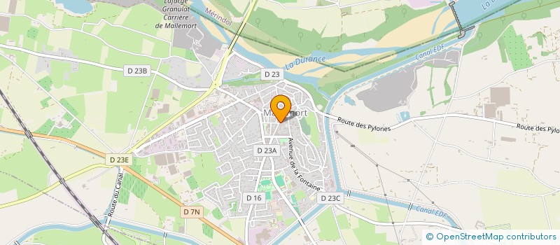 localisation de l'entreprise CONCIERGERIE VPC  MALLEMORT