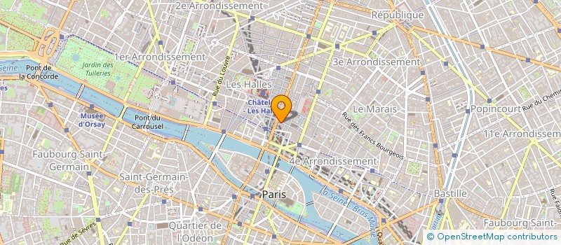 localisation de l'entreprise CONCILIA  PARIS