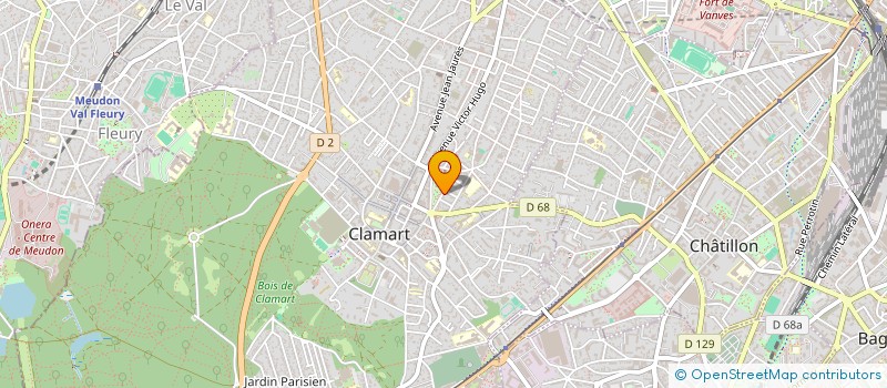 localisation de l'entreprise CONCILIANCES à CLAMART