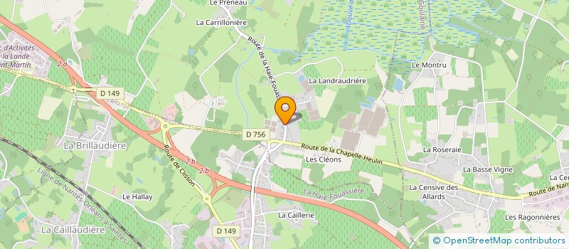 localisation de l'entreprise CONCILIUM  HAUTE-GOULAINE