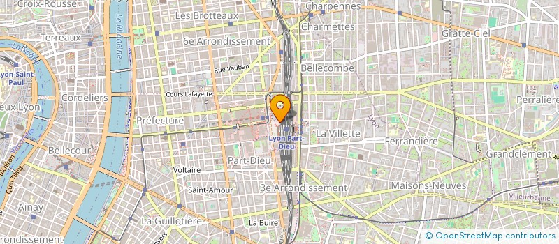 localisation de l'entreprise CONCILIUM ASSOCIES à LYON