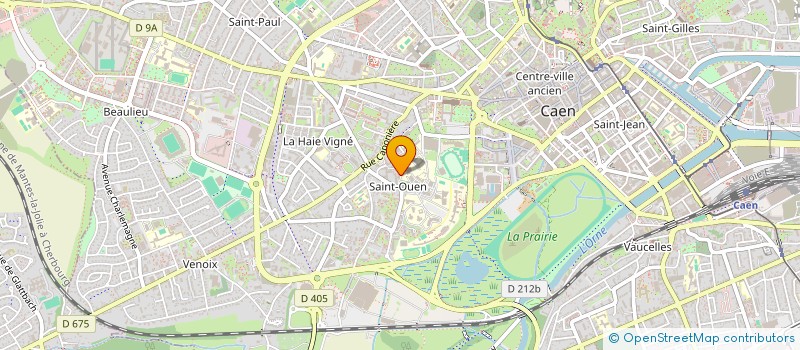localisation de l'entreprise CONCILYS à CAEN