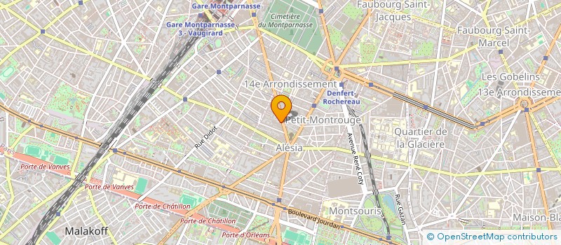 localisation de l'entreprise CONCORD DEMENAGEMENTS à PARIS