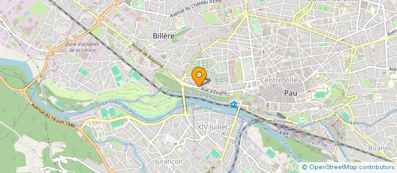 localisation de l'entreprise CONCORD ENGINEERING à PAU