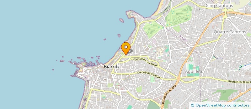 localisation de l'entreprise CONCORDANCE  BIARRITZ