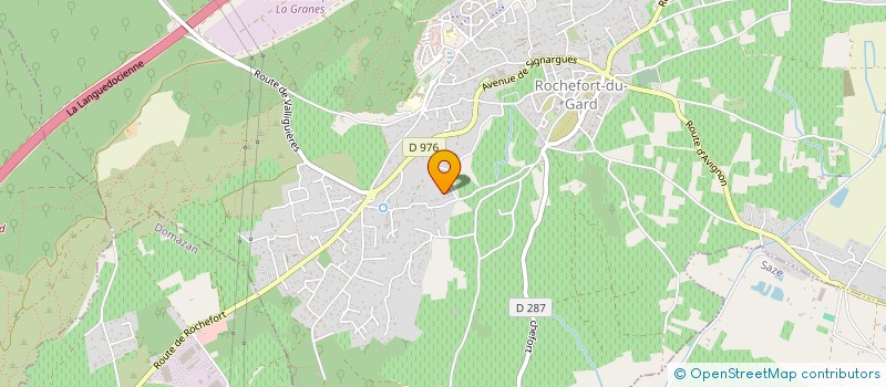 localisation de l'entreprise CONCORDANCE  ROCHEFORT-DU-GARD