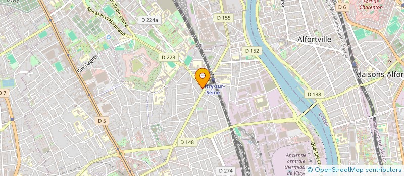 localisation de l'entreprise CONCORDANCE  VITRY-SUR-SEINE