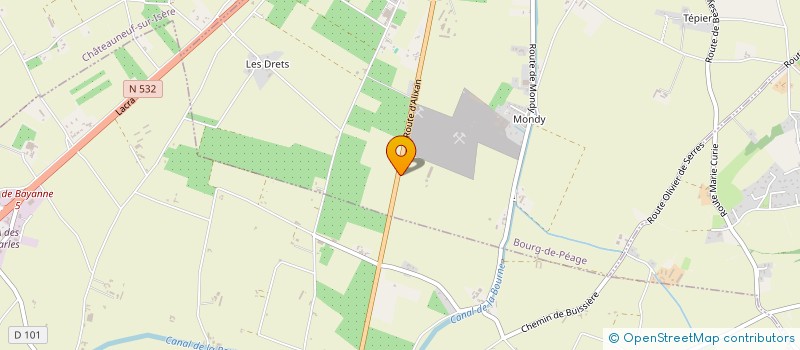 localisation de l'entreprise CONCORDANCE à BOURG-DE-PEAGE