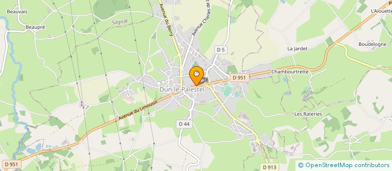 localisation de l'entreprise CONCORDAT AUTOMOBILE à DUN-LE-PALESTEL