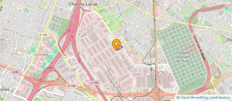 localisation de l'entreprise CONCORDE 2000  CHEVILLY-LARUE