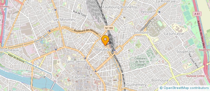localisation de l'entreprise CONCORDE à TOULOUSE