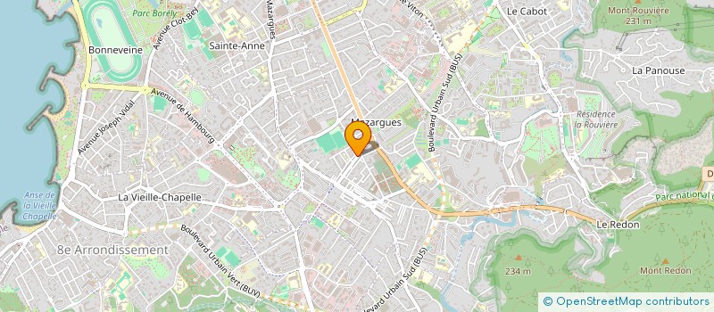 localisation de l'entreprise CONCORDE à MARSEILLE