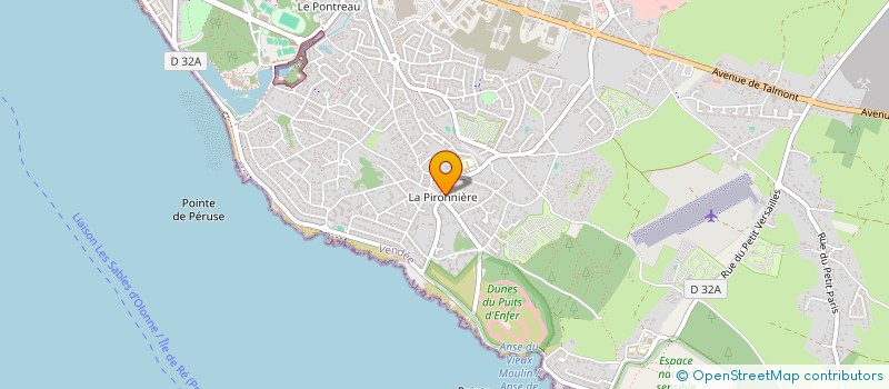 localisation de l'entreprise CONCORDE à LES SABLES D'OLONNE