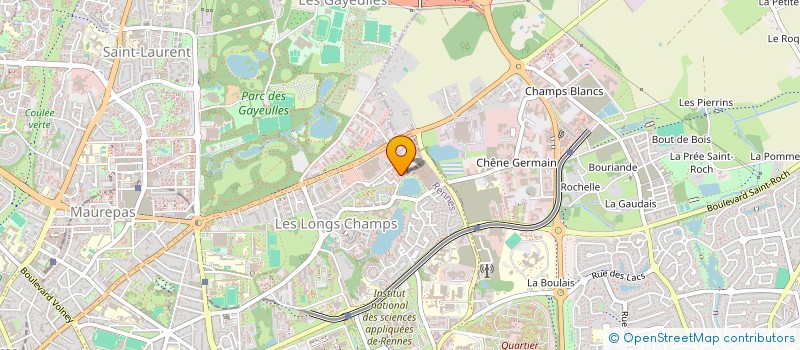 localisation de l'entreprise CONCORDE  RENNES