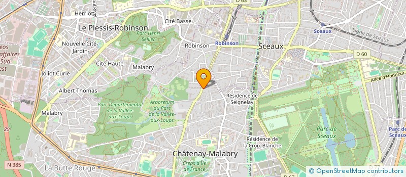 localisation de l'entreprise CONCORDE à CHATENAY-MALABRY