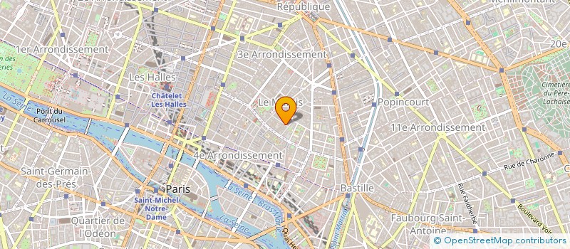 localisation de l'entreprise CONCORDE  PARIS