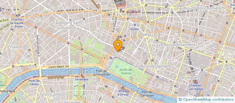 localisation de l'entreprise CONCORDE ANTIQUITES SARL à PARIS