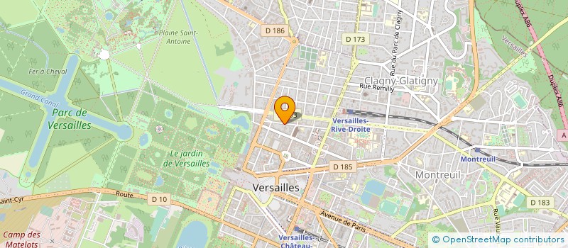 localisation de l'entreprise CONCORDE AVOCATS à VERSAILLES