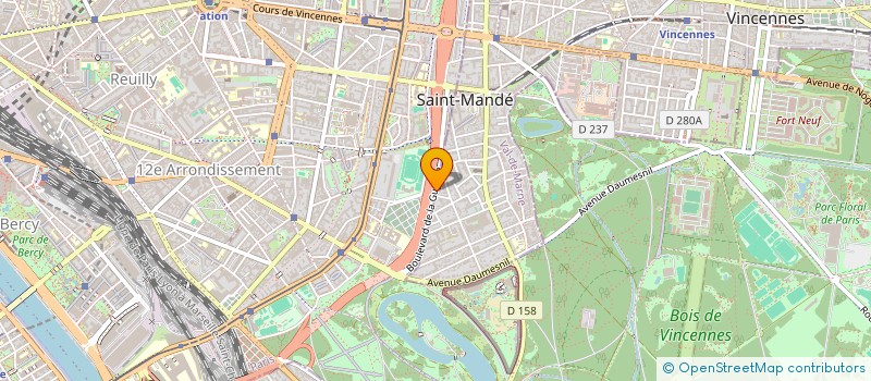 localisation de l'entreprise CONCORDE HOLDING  SAINT-MANDE