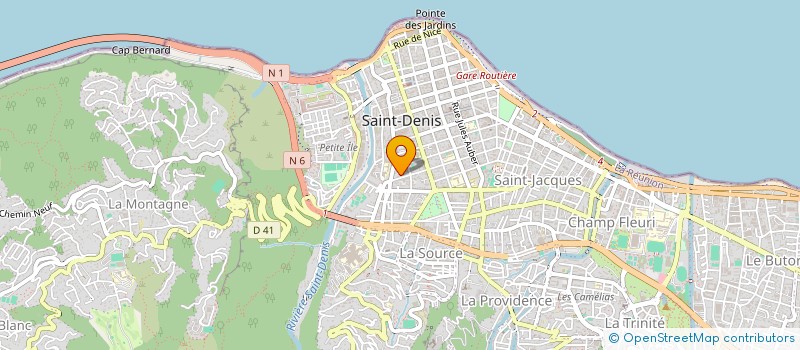 localisation de l'entreprise CONCORDE IMMO  SAINT-DENIS