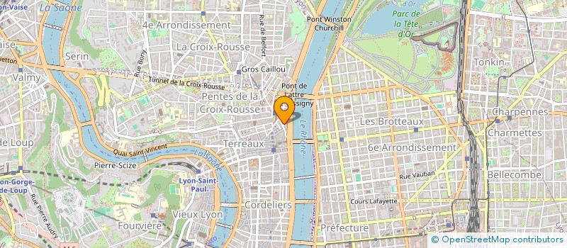 localisation de l'entreprise CONCORDE LYON à LYON