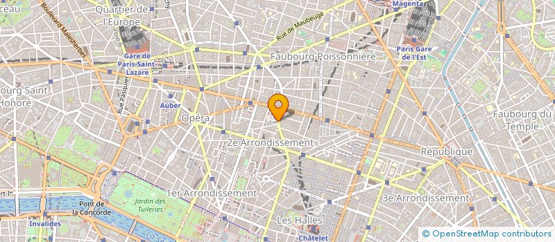 localisation de l'entreprise CONCORDE PARIS GOURMANDISES à PARIS