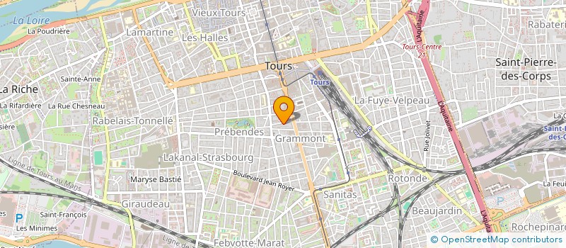localisation de l'entreprise CONCORDE SECURITE à TOURS