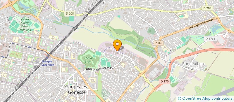 localisation de l'entreprise CONCORDE SERVICES à GARGES-LES-GONESSE