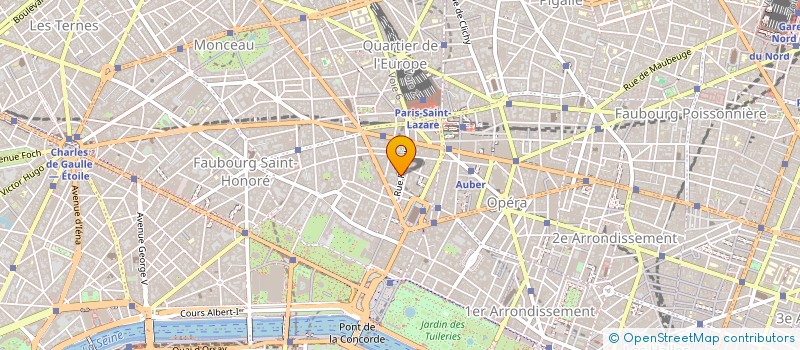 localisation de l'entreprise CONCORDE TOPCO HOLDINGS  PARIS