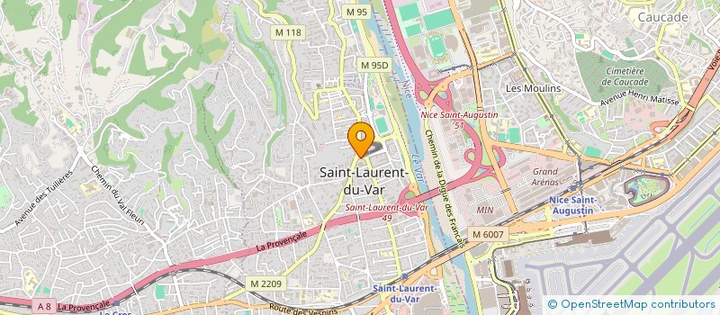 localisation de l'entreprise CONCORDIA à SAINT-LAURENT-DU-VAR