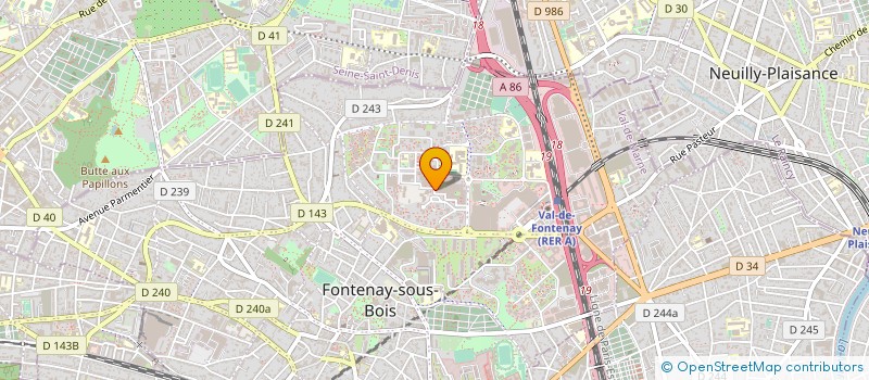 localisation de l'entreprise CONCORDIA DOMI à FONTENAY-SOUS-BOIS