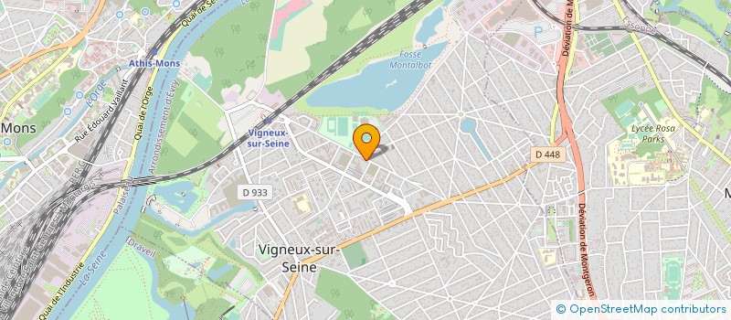 localisation de l'entreprise CONCORDIA-ENERGIE à VIGNEUX-SUR-SEINE