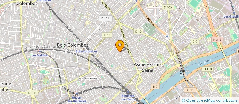 localisation de l'entreprise CONCORDIA INVEST  ASNIERES-SUR-SEINE