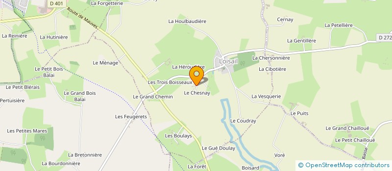 localisation de l'entreprise CONCOURS D'ANIMAUX DE VIANDE DE MORTAGNE AU PERCHE à LOISAIL