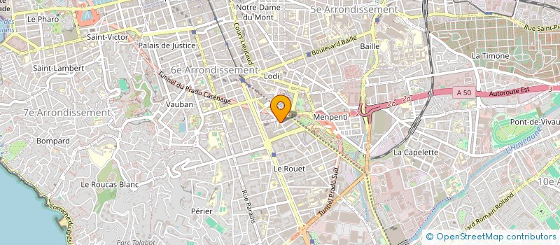 localisation de l'entreprise CONCOURS MELODIE 7  MARSEILLE